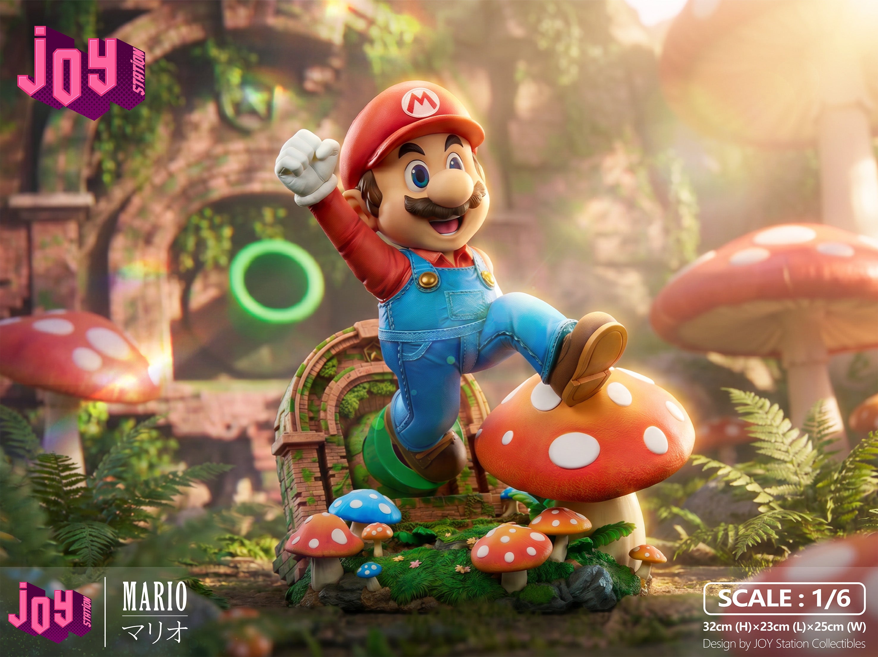 Mario Bros Joy Station Mario – ClubHouse Statues
