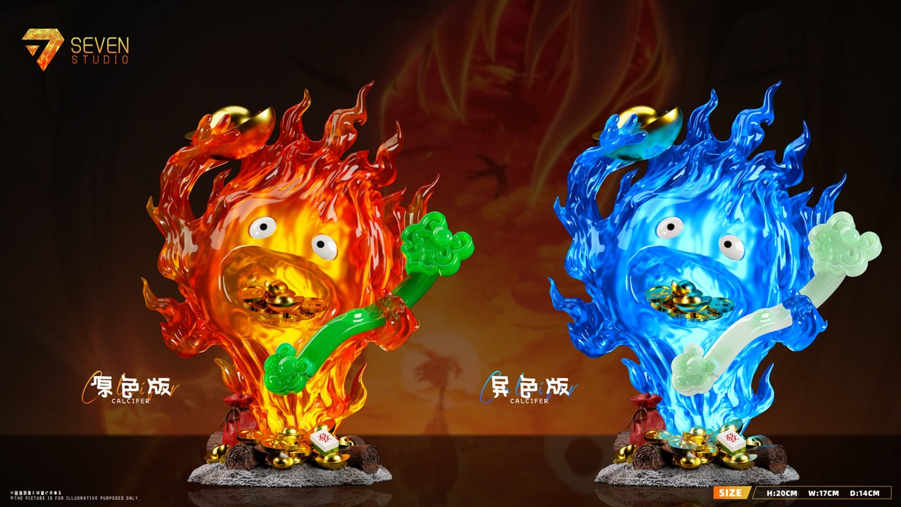 Howls Moving Castle Seven Studio Lucky Ruyi Calcifer – ClubHouse