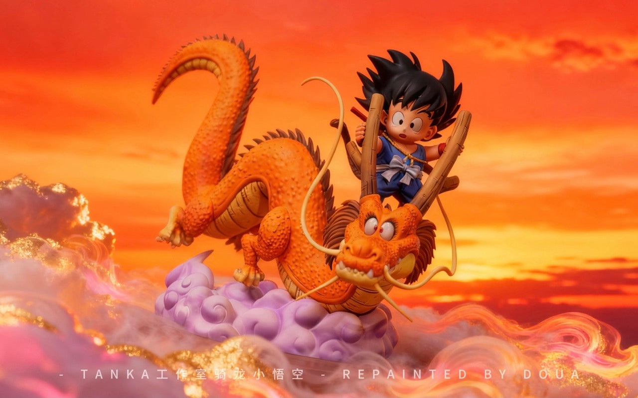 Dragon Ball Tenka Studio Kid Goku Riding Dragon – ClubHouse Statues