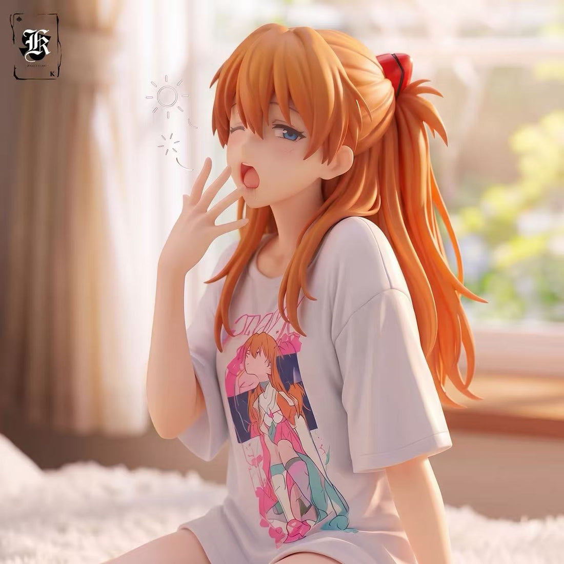 Neo Genesis Evangelion SPK Studio Sleeping Asuka