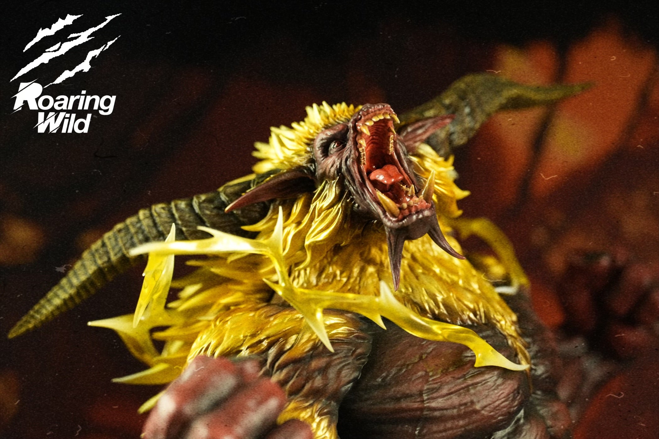 Furious Rajank Monster Hunter Roaring Wild Studio Furious Rajang Resin Statue ...
