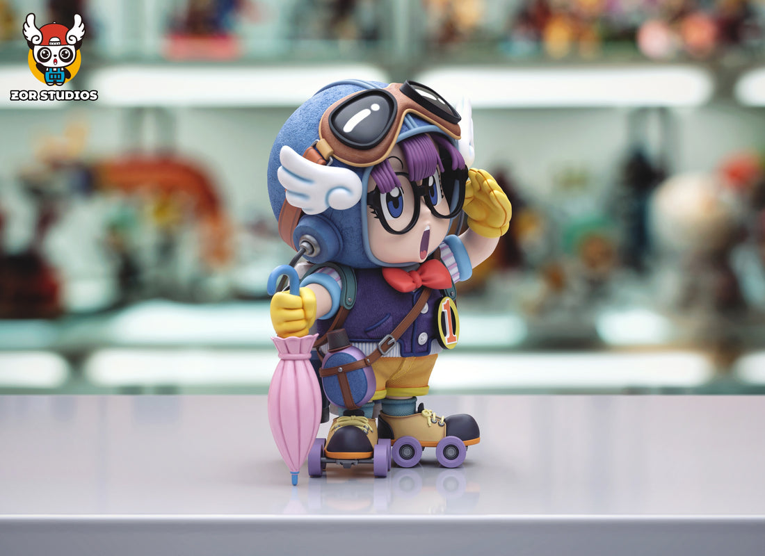 Dr Slump ZOR Studio Arale Pilot Resin Statue