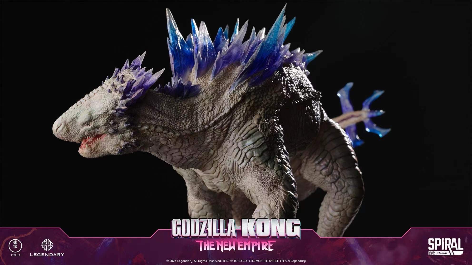 Godzilla X Kong Spiral Studio Shimo The New Empire Licensed Resin