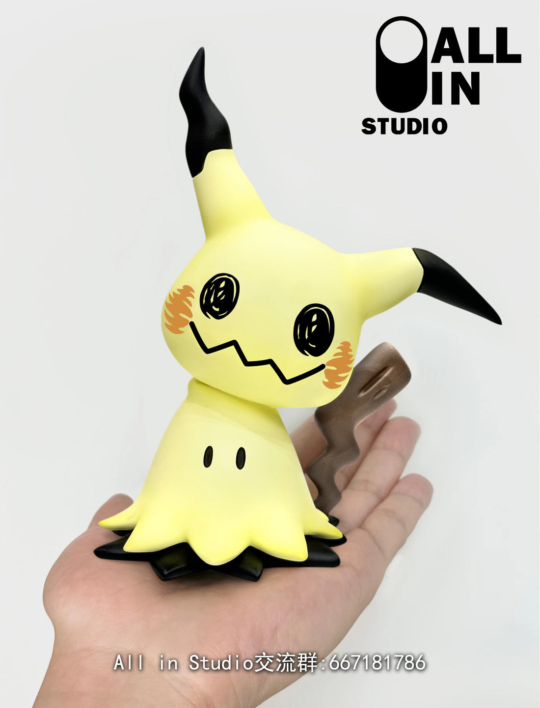 Pokemon ALL IN Studio Mimikyu Resin Statue