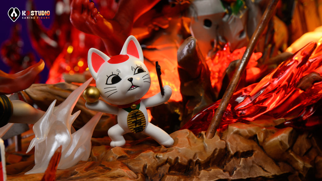Dandadan K9 Studio Turbo Granny Chasing Resin Statue