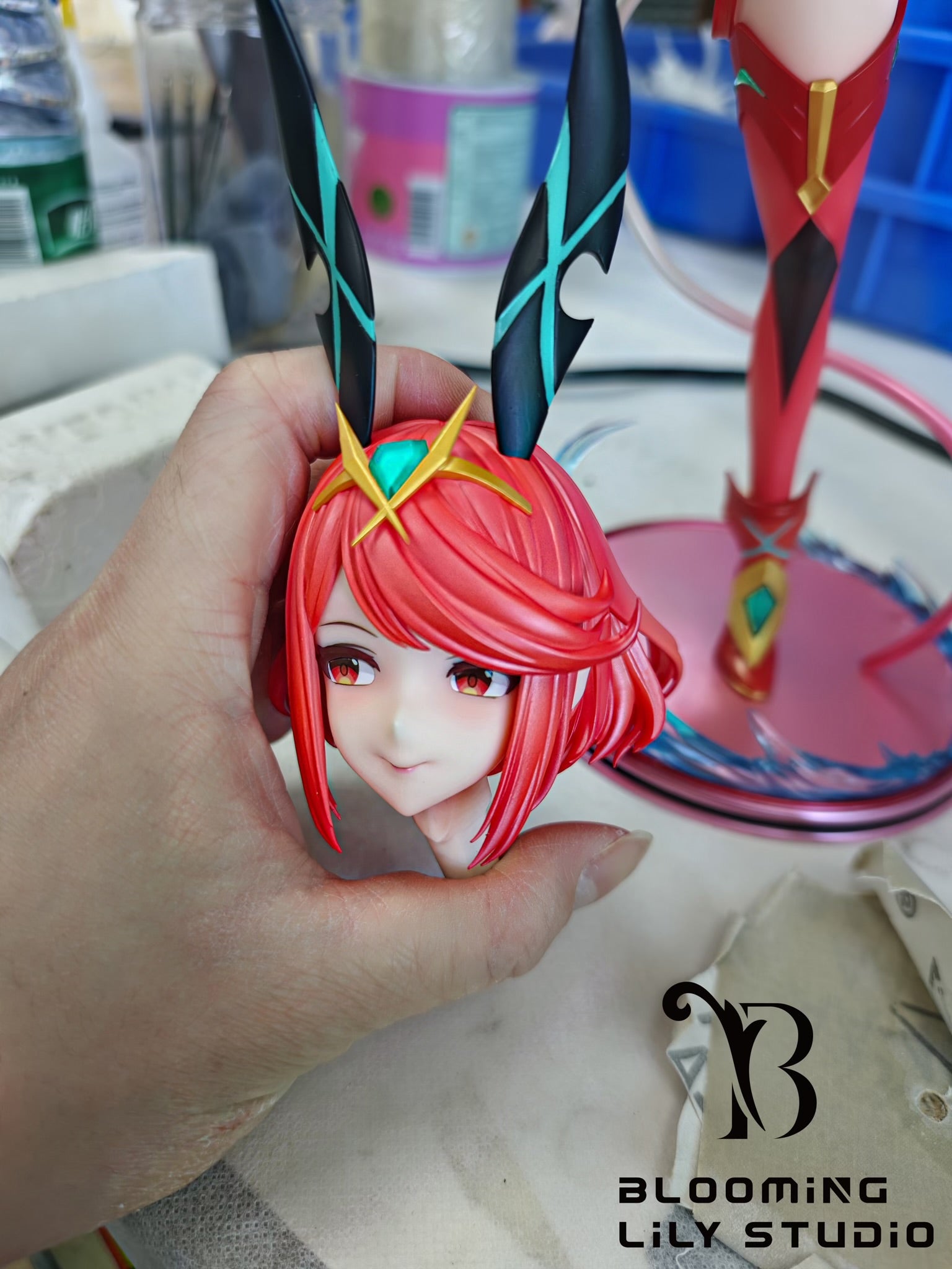 Xenoblade Chronicles Blooming Lily Studio Pyra – ClubHouse Statues