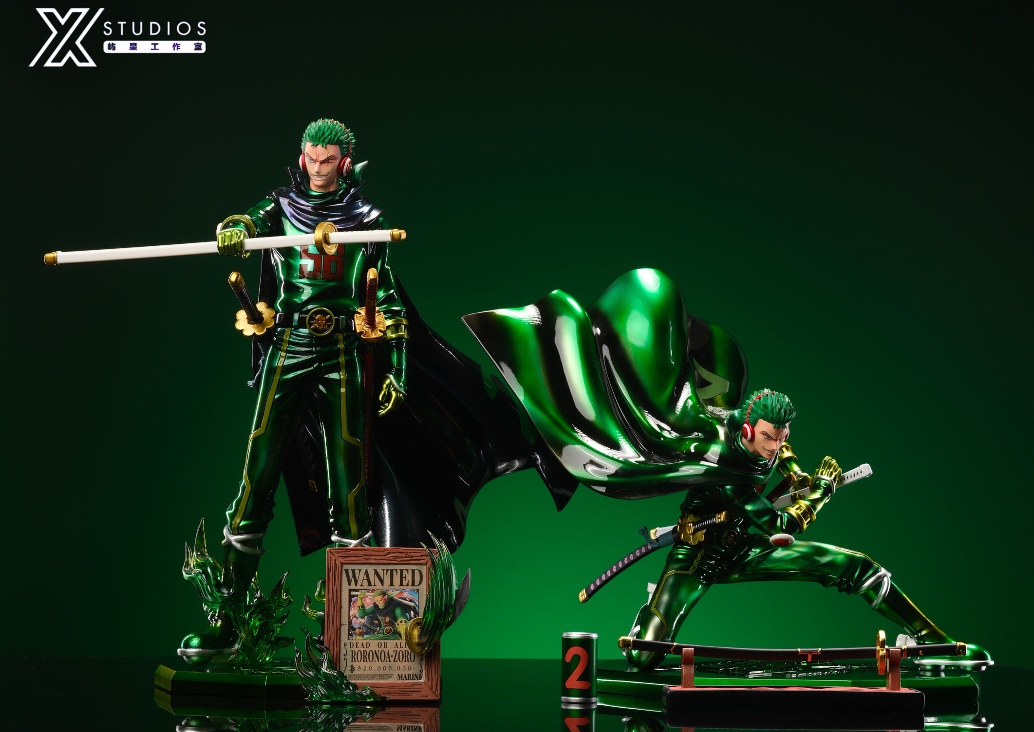 One Piece YX Studio Germa Roronoa Zoro V2 Resin Statue – ClubHouse