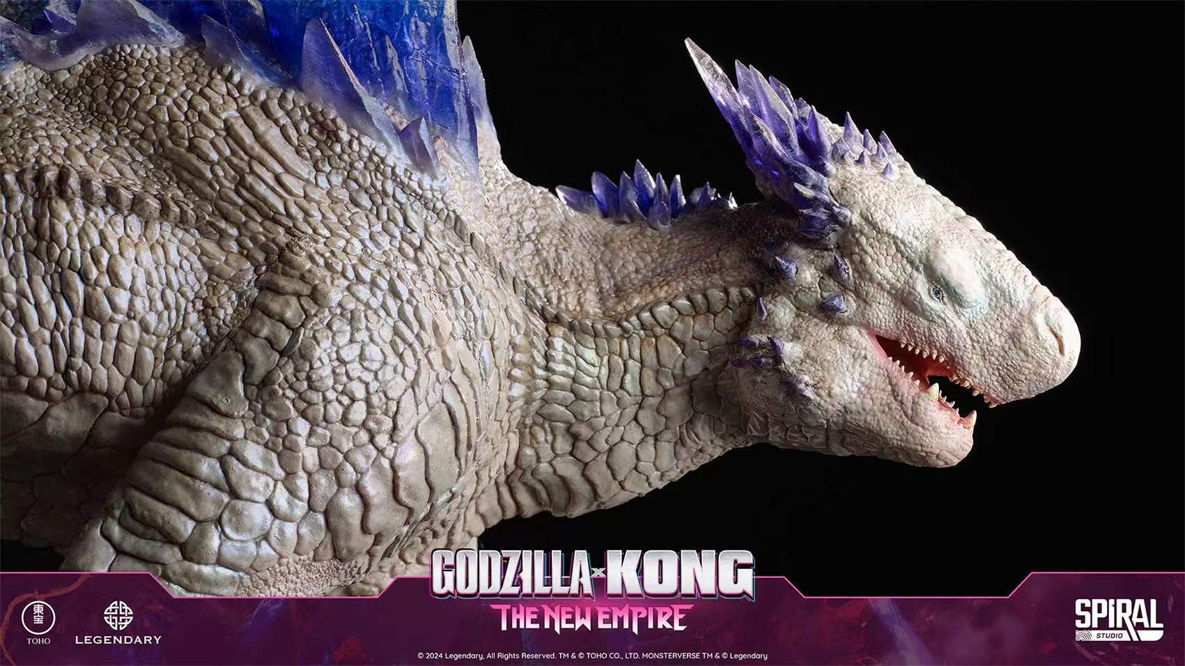 Godzilla X Kong Spiral Studio Shimo The New Empire Licensed Resin
