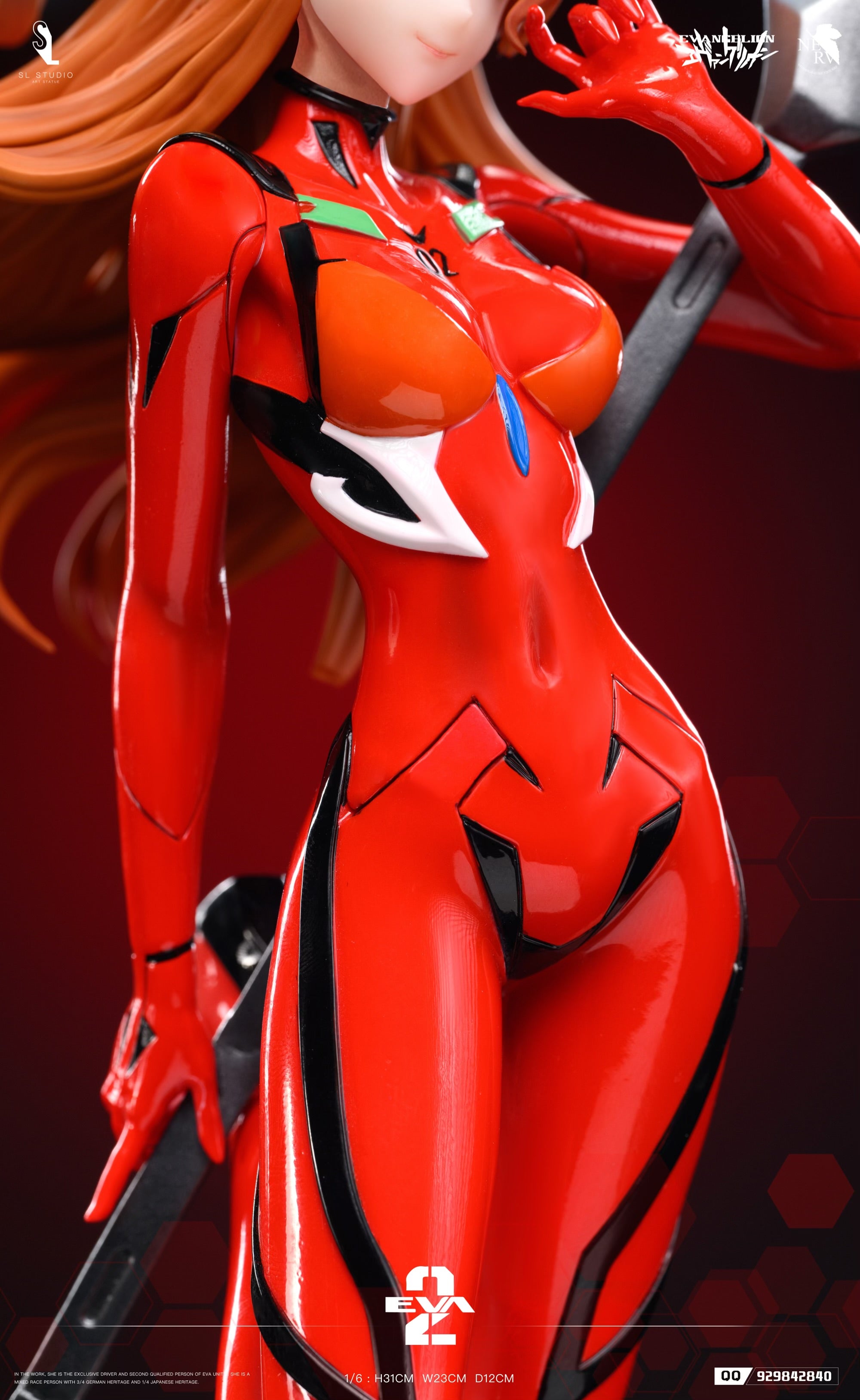 sceneⅡ ASKA Neon Genesis Evangelion SL Studio Combat Suit Asuka Resin