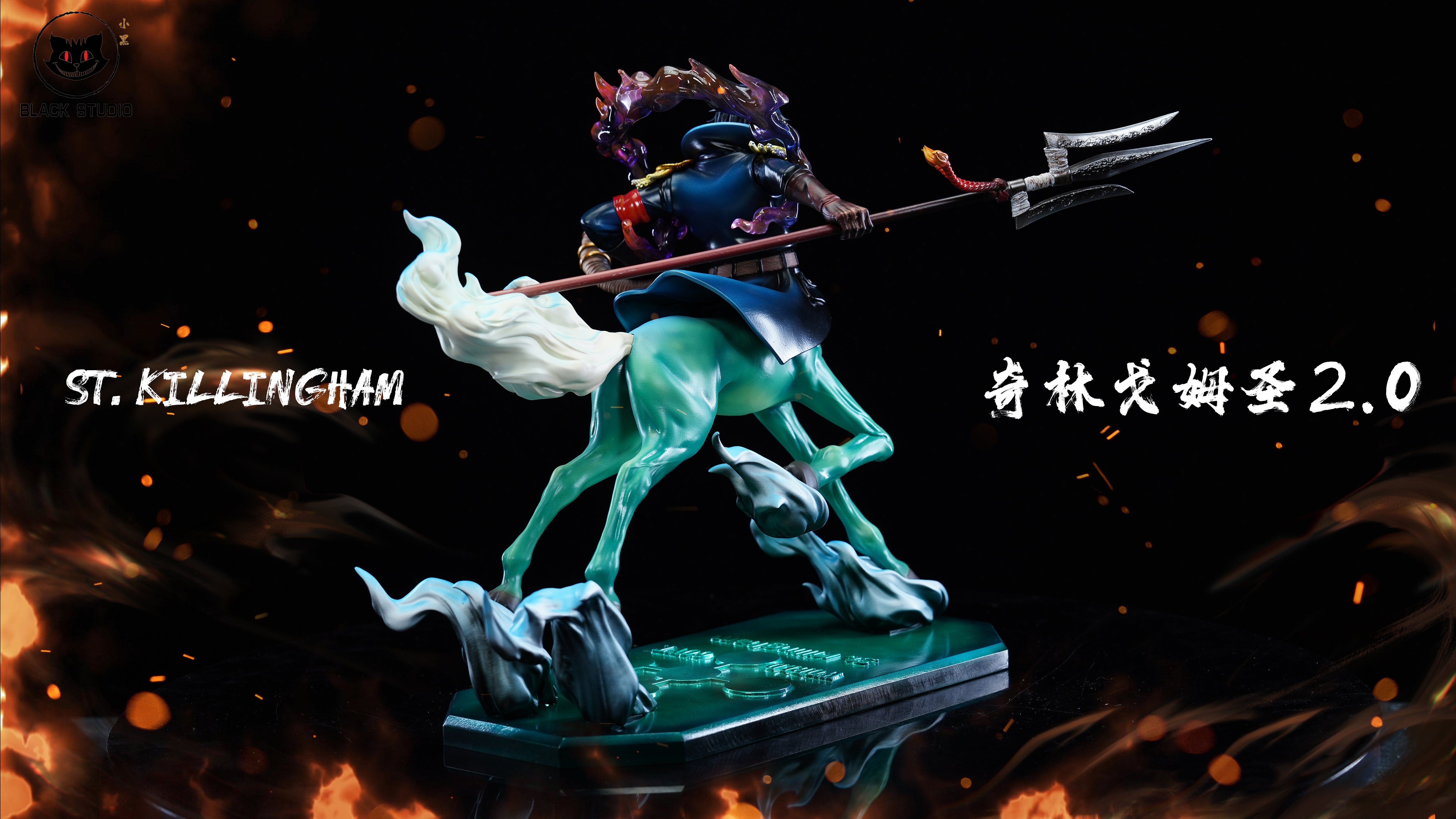One Piece Black Studio St Killingham x Gunko V2 Resin Statue