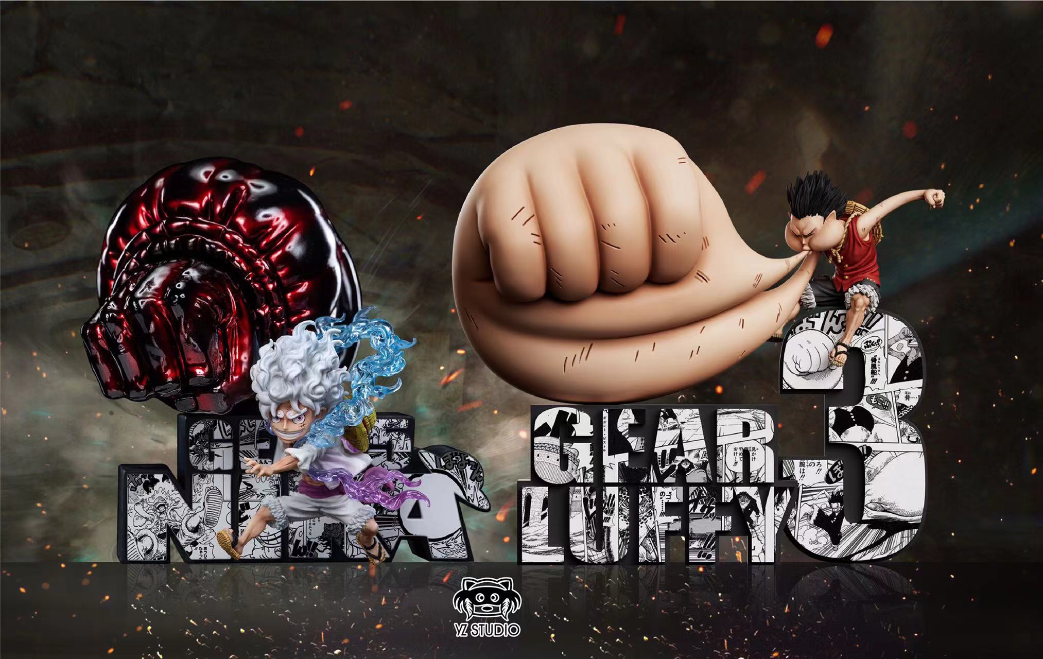 One Piece YZ Studio Gear Third Luffy G3 Resin Statue