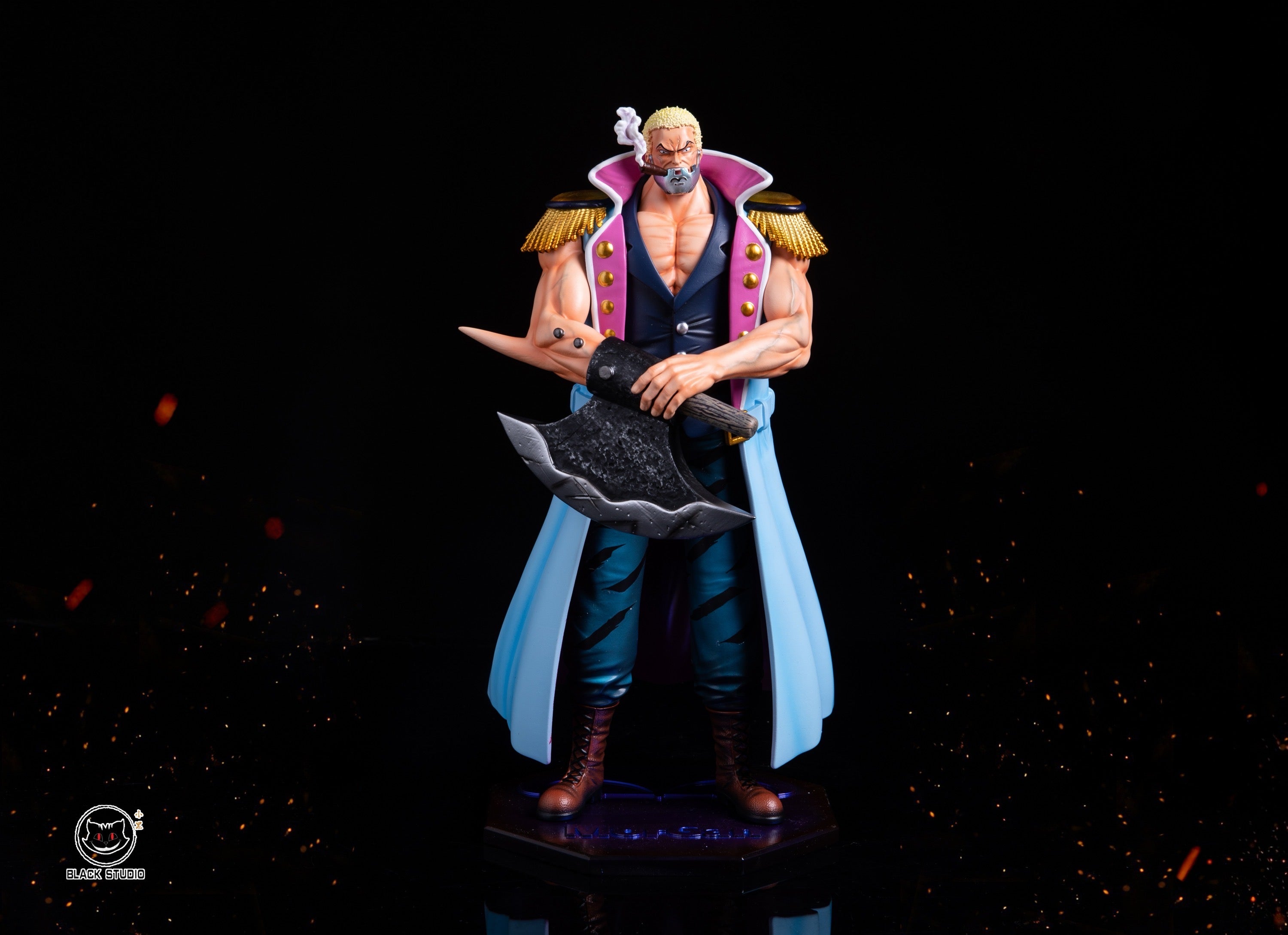 One Piece Black Studio Morgan & Bogard – ClubHouse Statues