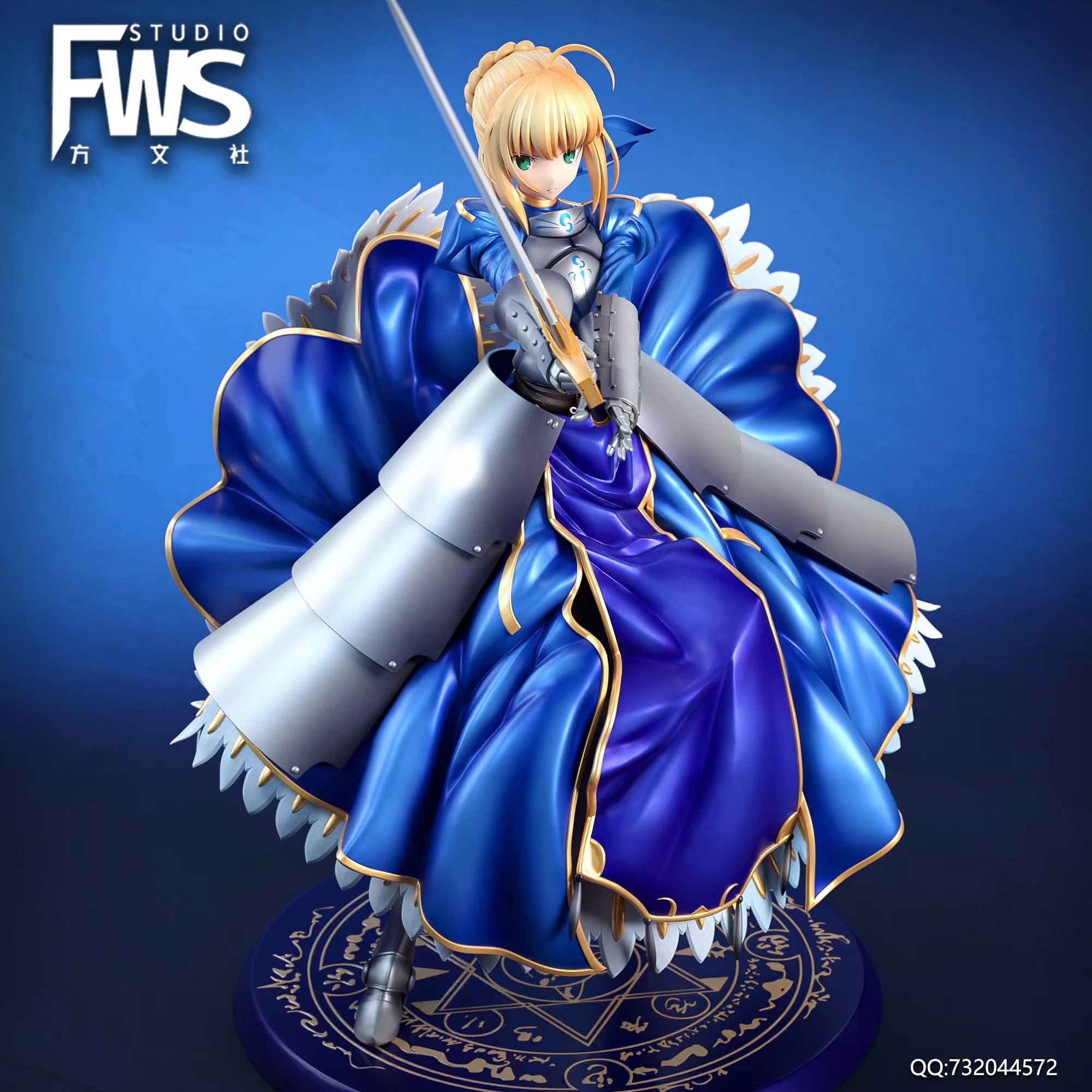 Fate SS18 Saber 青& 黒 フィギュア ガレージキット スタチュー Amazon.co.jp: Fate Saber セイバー ガレージキット スタチュー