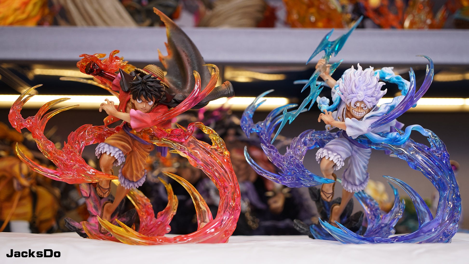 Figurine Dragon Luffy vs Kaido en livraison gratuite