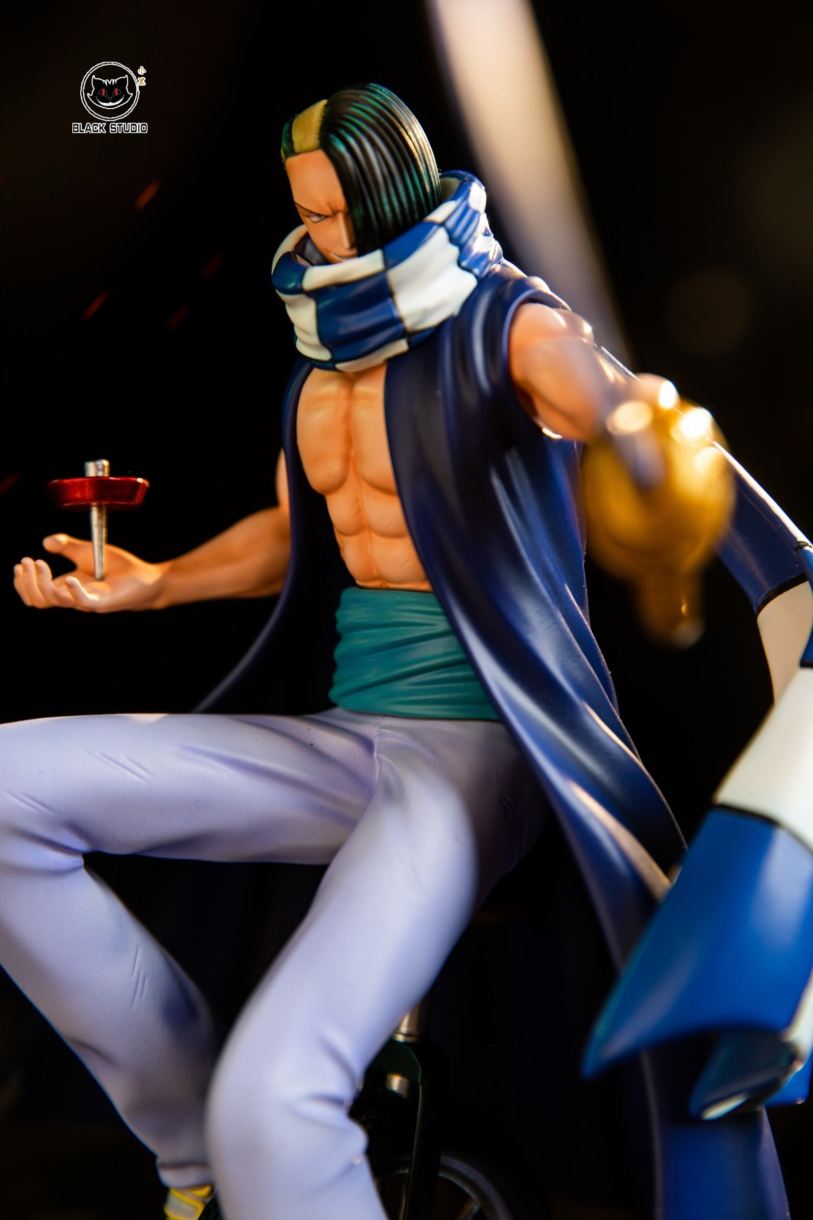 One Piece Black Studio Mohji x Cabaji Buggy Pirates Series Resin