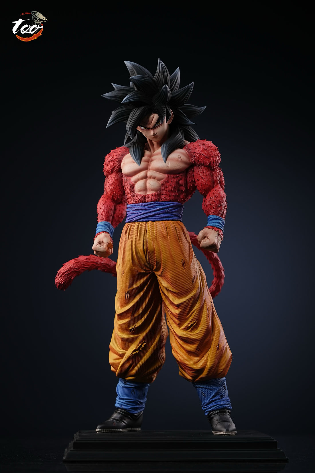 Dragon Ball Too Studio SS4 Goku Resin Statue