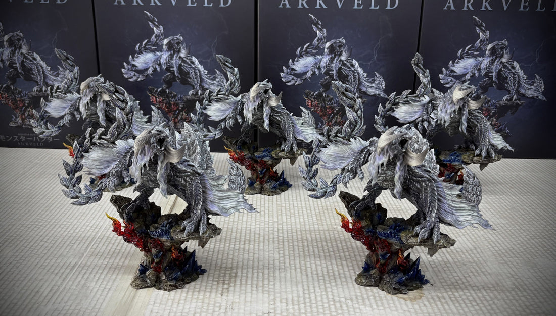 Monster Hunter Edge Studio Arkveld﻿ Resin Statue