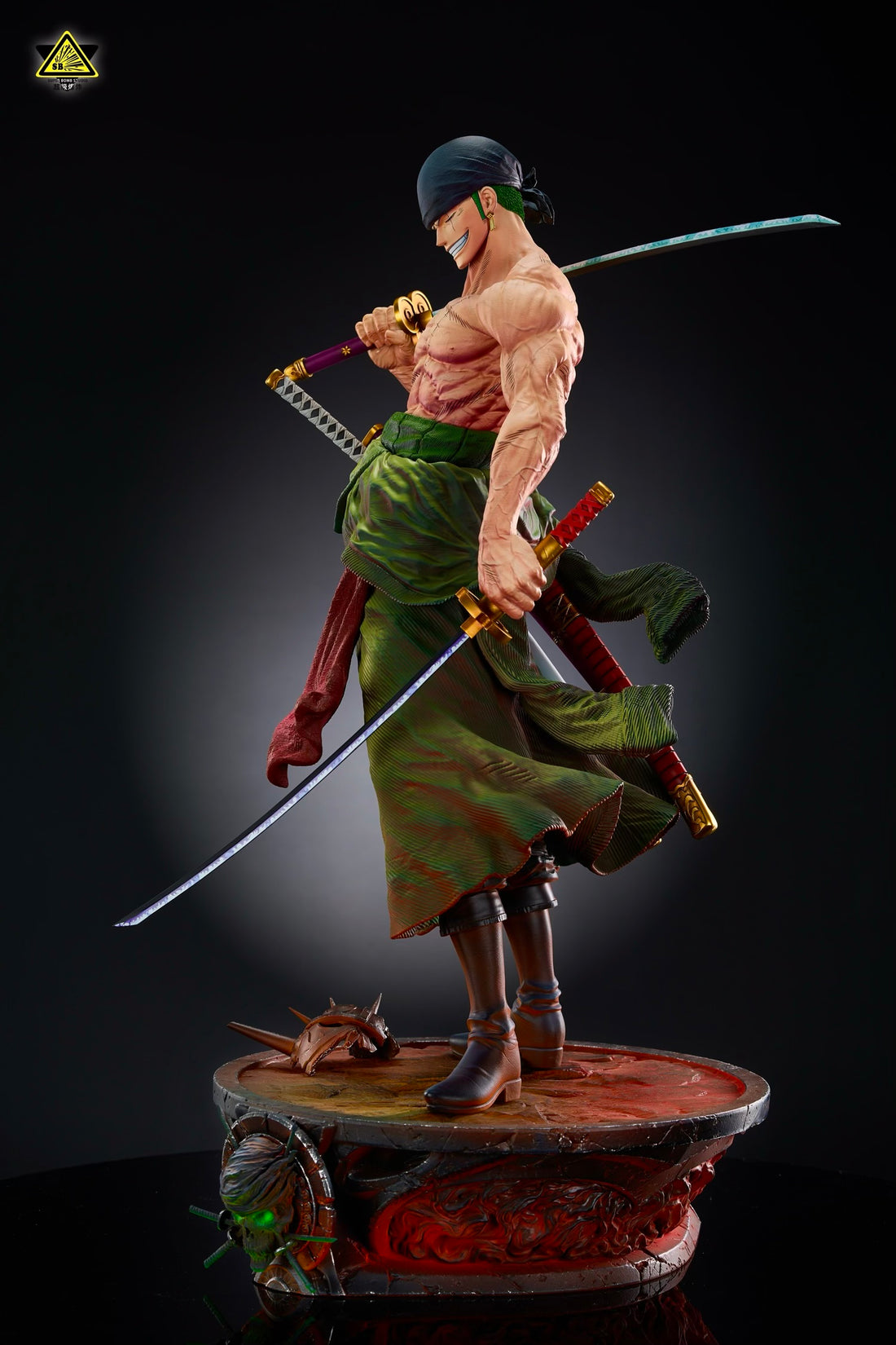 One Piece Super Bomb Studio Roronoa Zoro Resin Statue