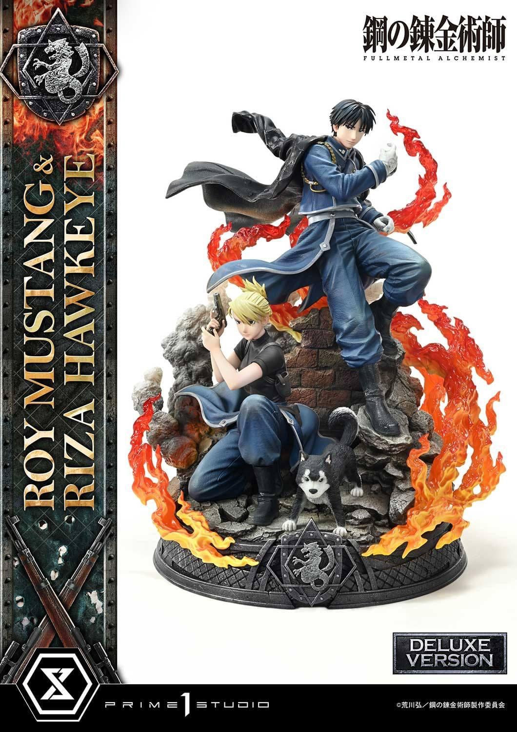 Fullmetal Alchemist Prime 1 Studio Roy Mustang x Riza Hawkeye Licensed Resin Statue