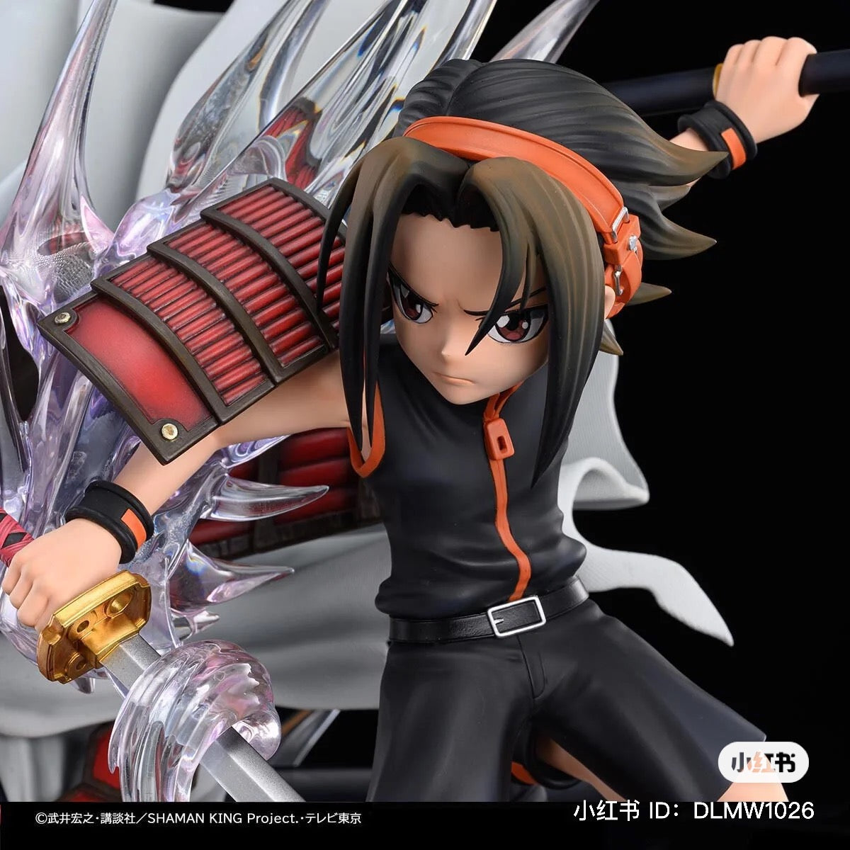 Shaman King SSWH Studio Asakura Yoh Amidamaru Licensed Resin
