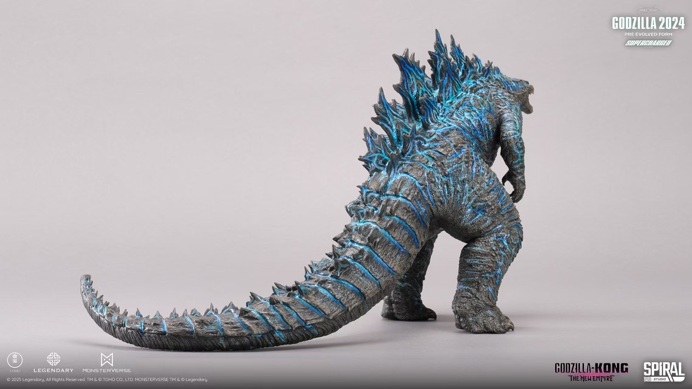 Godzilla Spiral Studio Pre-Evolved Form Supercharged Version
