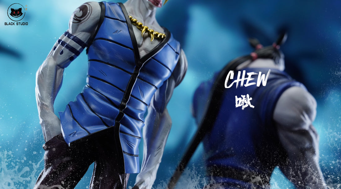 One Piece Black Studio Chew x Kuroobi Resin Statue
