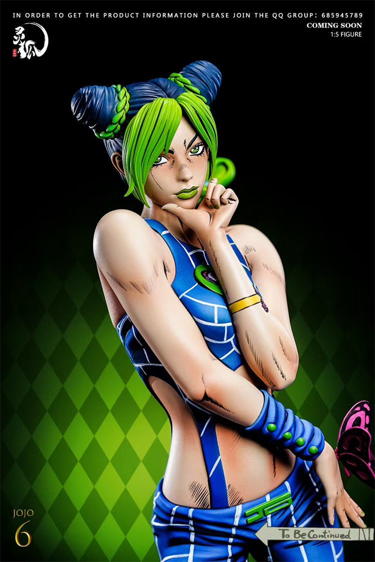 Jojos Bizarre Adventure Ling Hu Studio Jolyne Cujoh Resin Statue