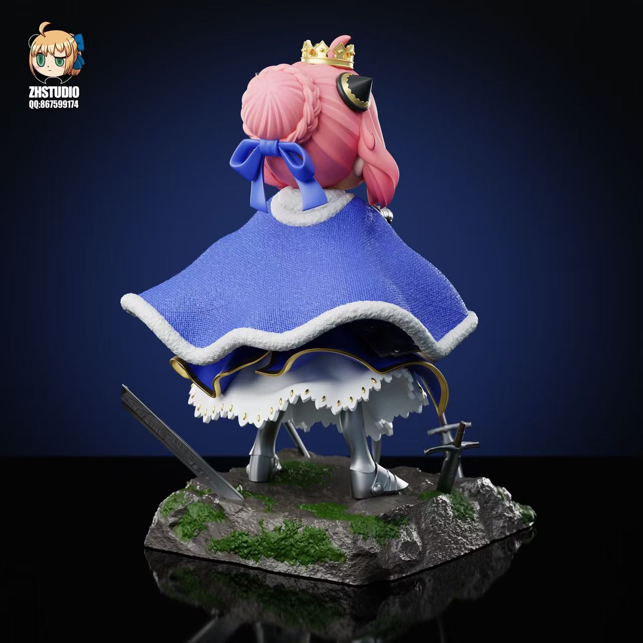 Spy x Family ZH Studio Anya COS Saber Resin Statue – ClubHouse Statues