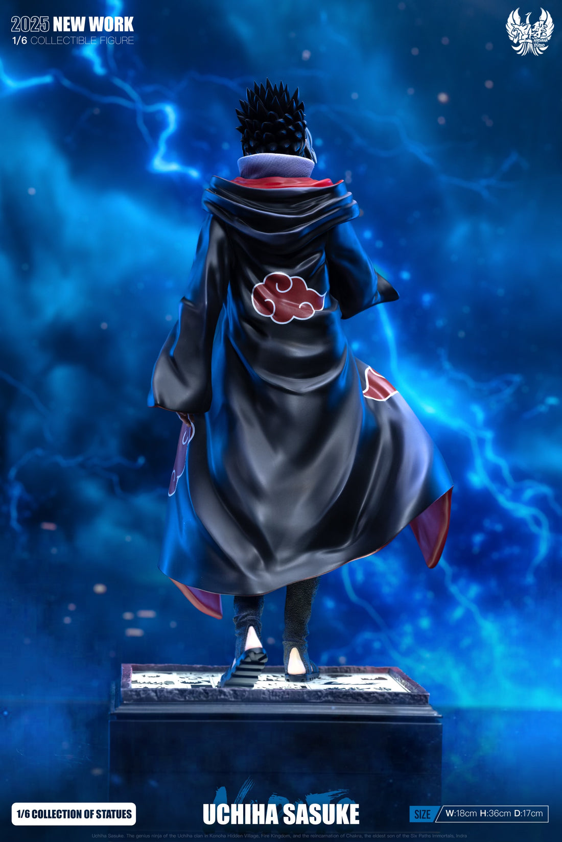 Naruto Nirvana Studio Sasuke V3 Resin Statue