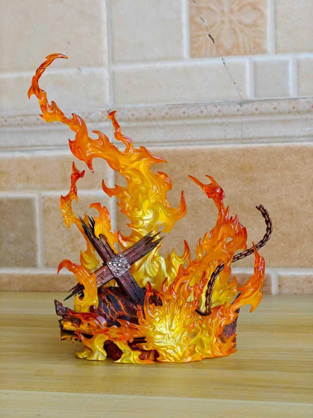 One Piece LX Studio x SY Studio Portgas D Ace Resin Statue