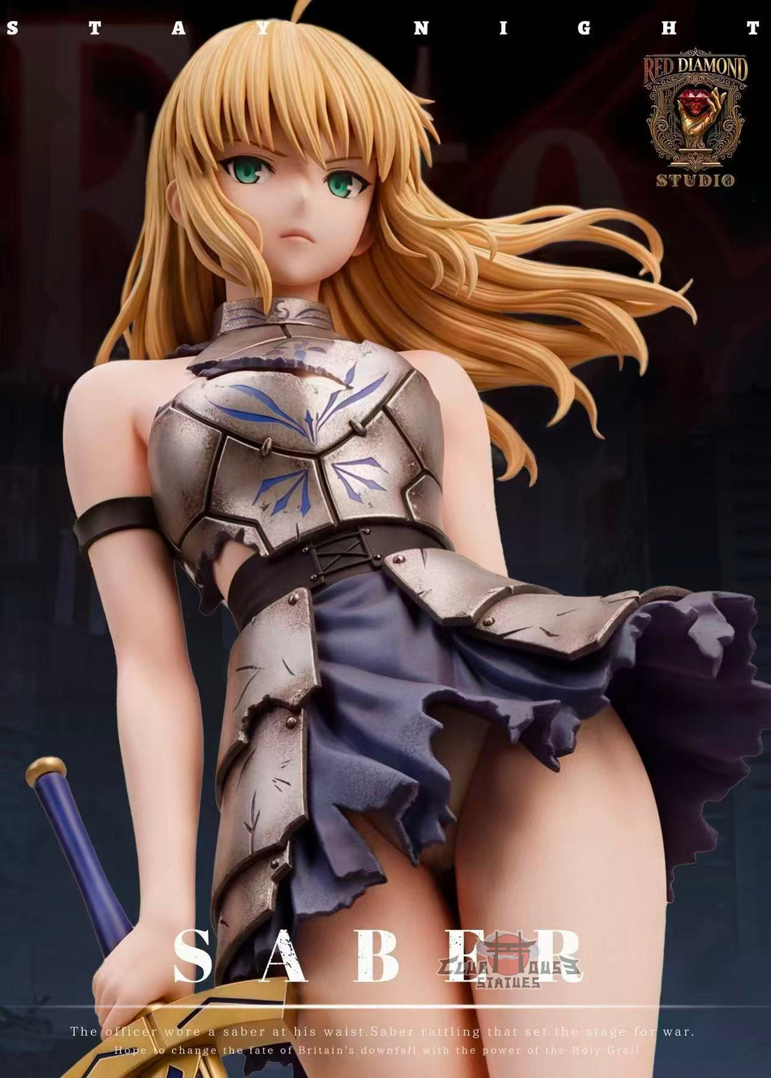 Fate Stay Night Red Diamond Studio Artoria Pendragon Saber