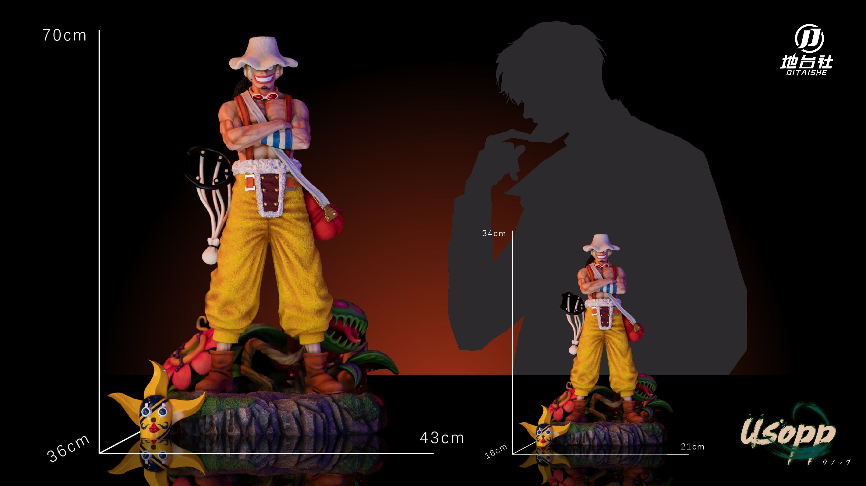 One Piece Di Tai She Studio Usopp Resin Statue – ClubHouse
