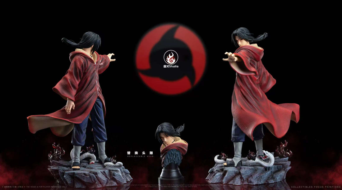 Naruto RoundFire Studio Uchiha Itachi Resin Statue