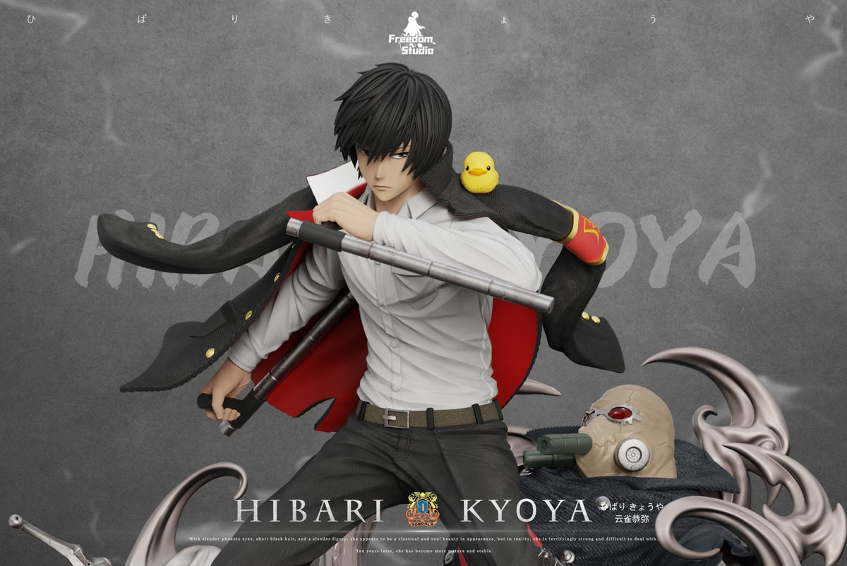 Studio Hibari Katekyo Hitman Reborn Freedom Studio Hibari Kyoya Resin Statue ...