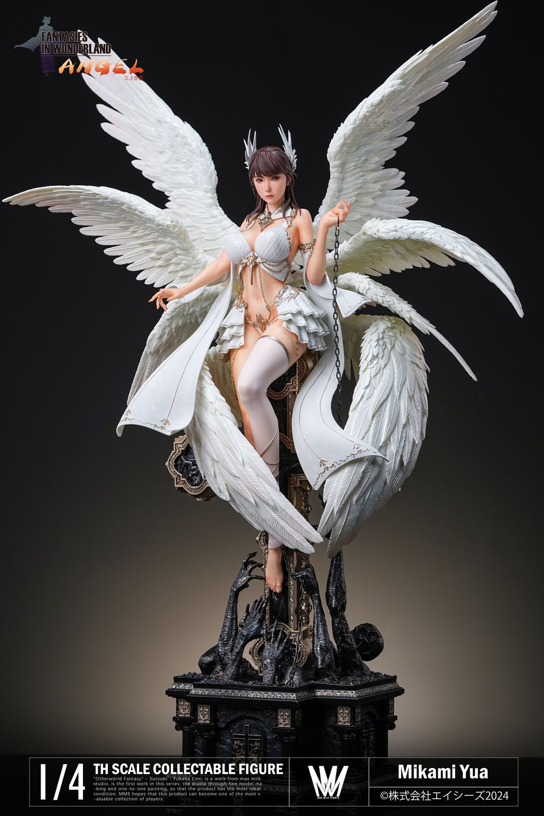 Fantasies in Wonderland Max Milk Studio Angel Mikami Yua Licensed Resin Statue