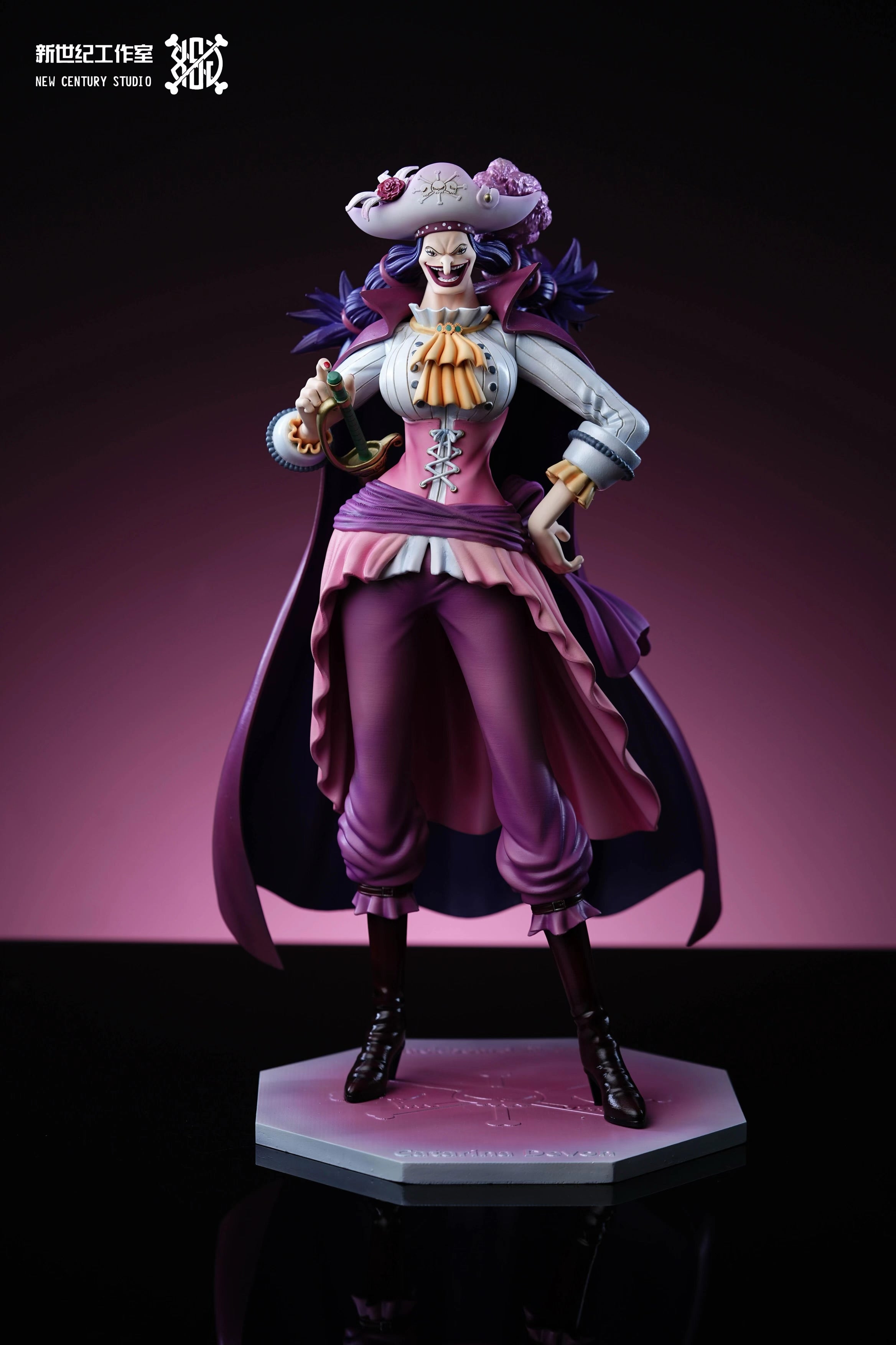 One Piece New Century Studio Blackbeard Pirates Set Avalo Pizarro