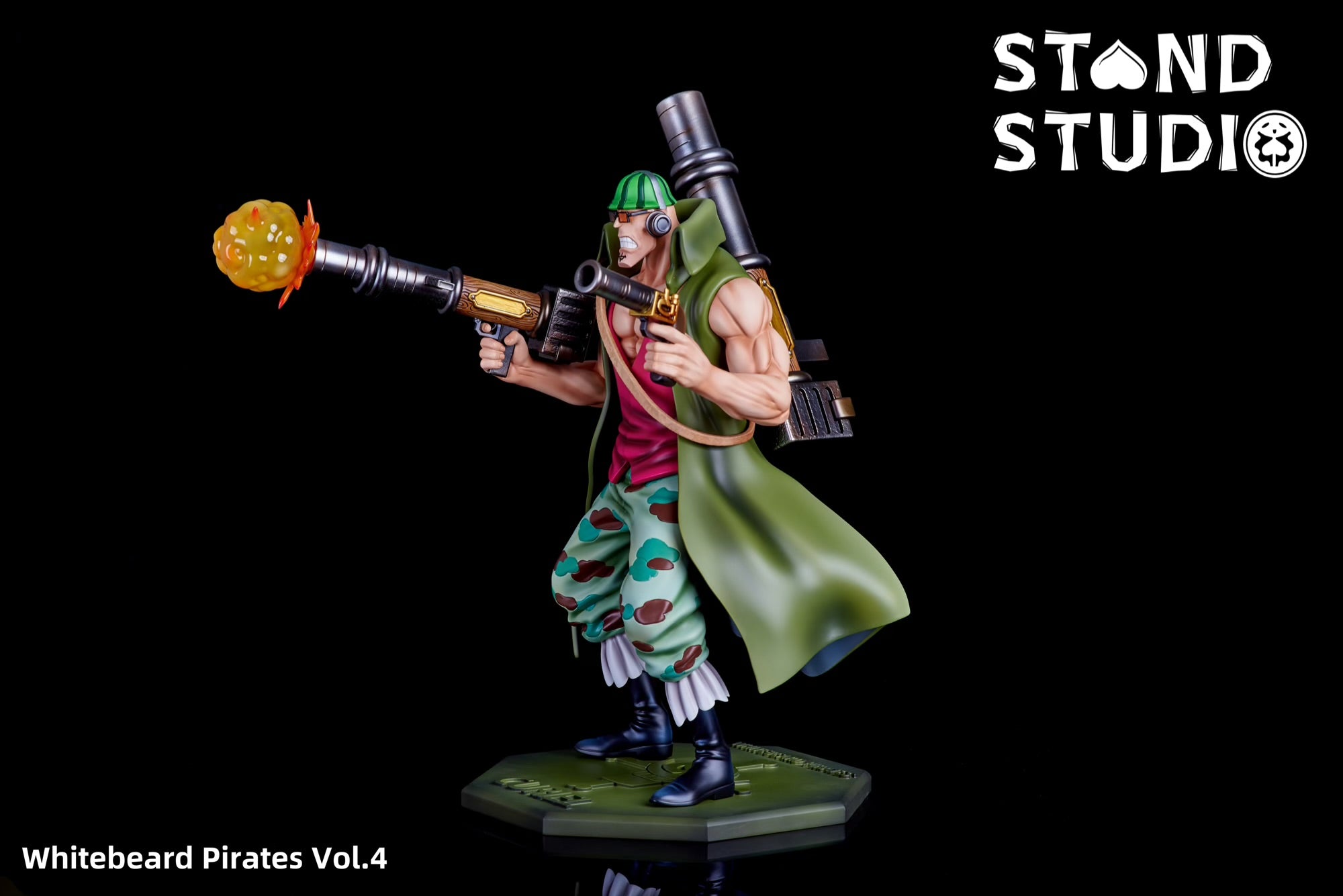One Piece Stand Studio Curiel Whitebeard Pirates Series Resin