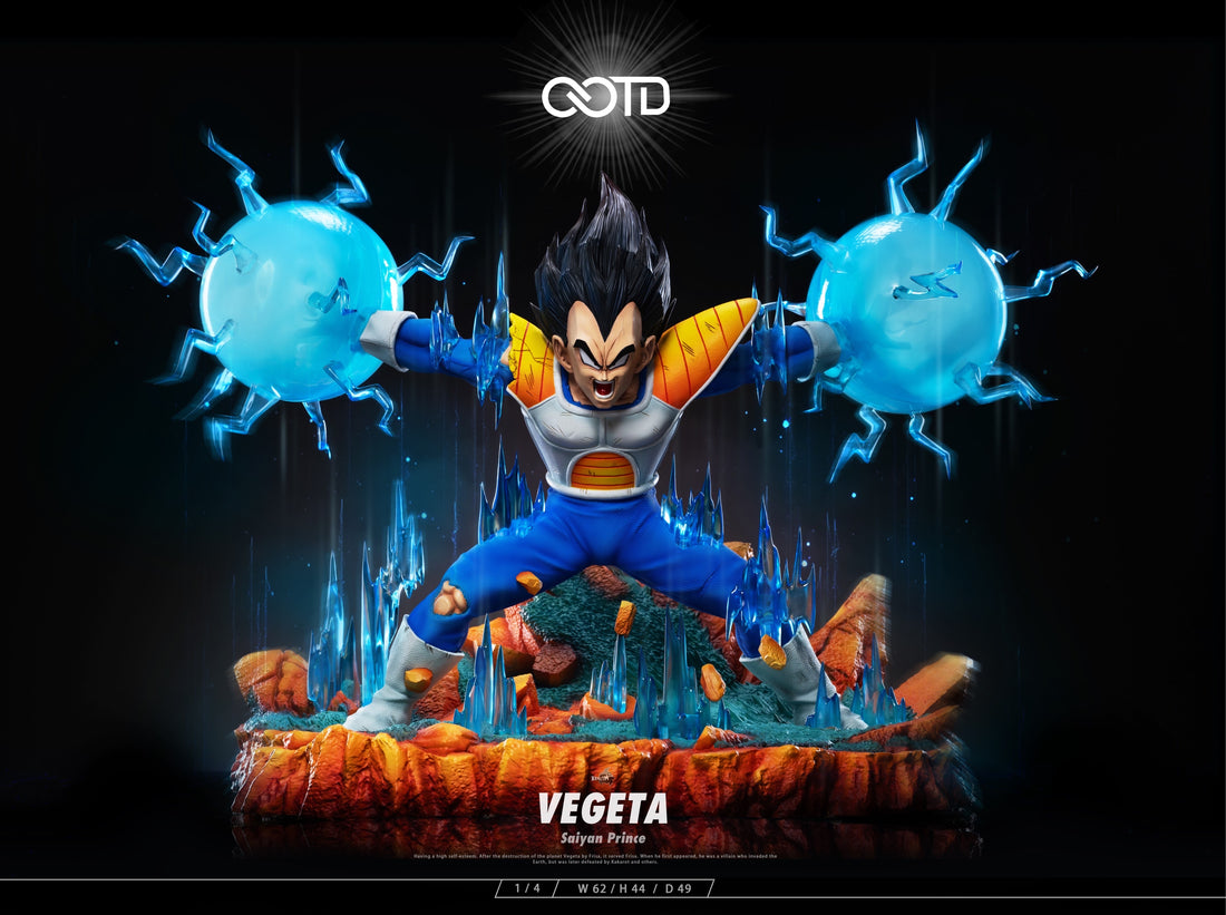 Dragon Ball OOTD Studio Prince Vegeta Attack Resin Statue