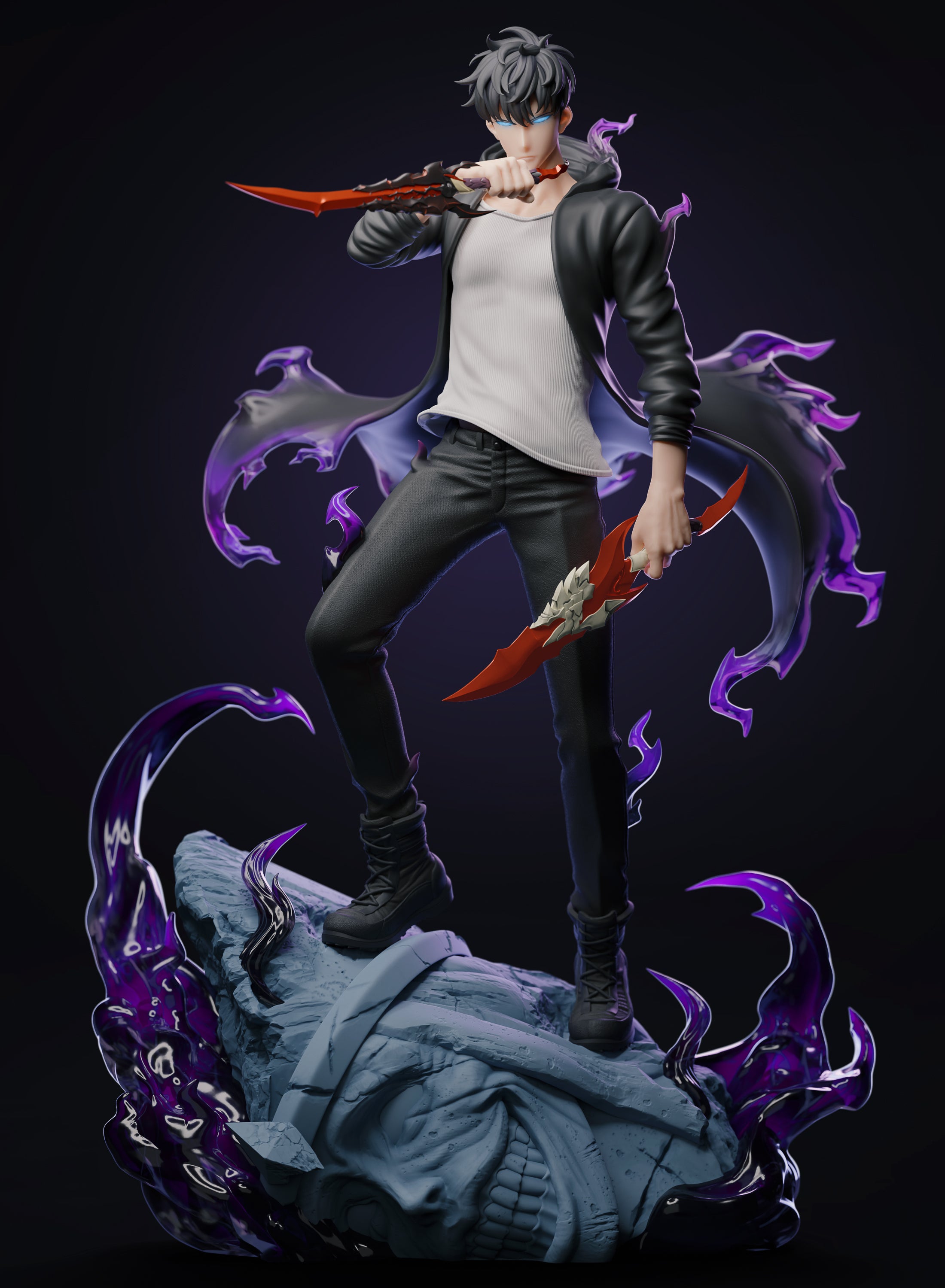 Solo Leveling Player 1 Studio Sung Jin Woo – ClubHouse Statues