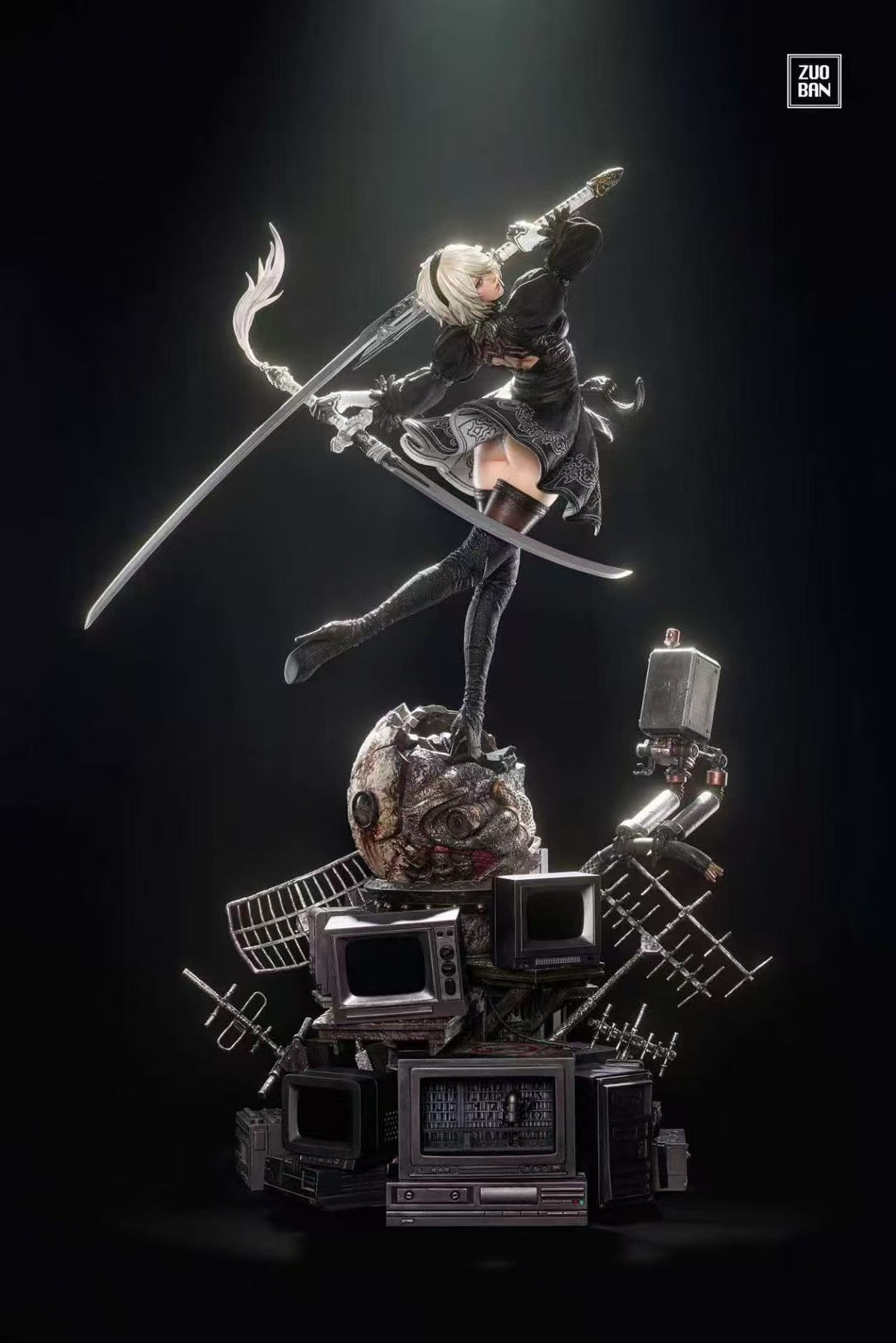 NieR Automata ZUOBAN Studio Nier 2B Resin Statue – ClubHouse Statues