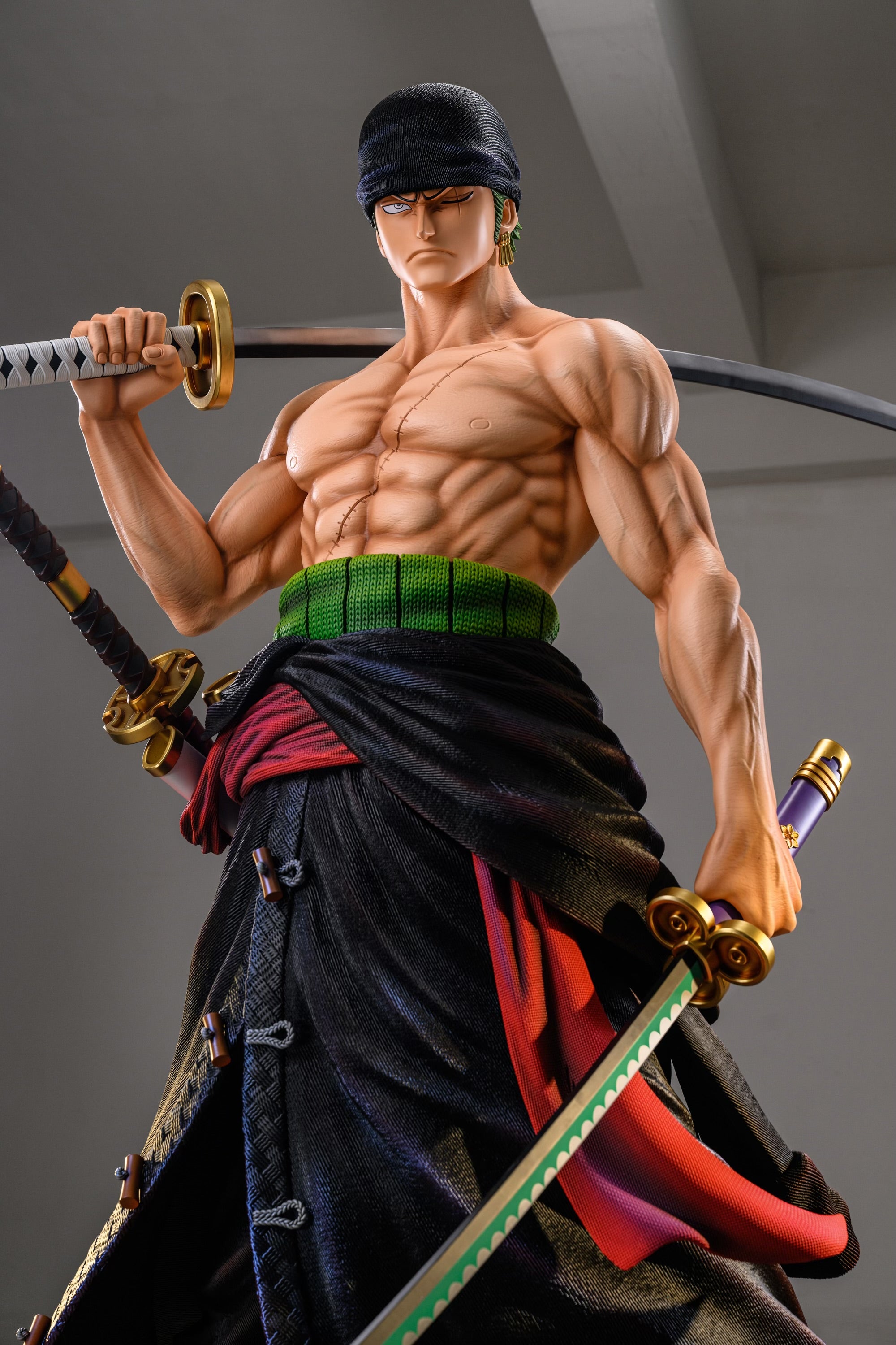 レザレクション　ワンピース One Piece LX Studio Roronoa Zoro V3 Lifesize – ClubHouse Statues
