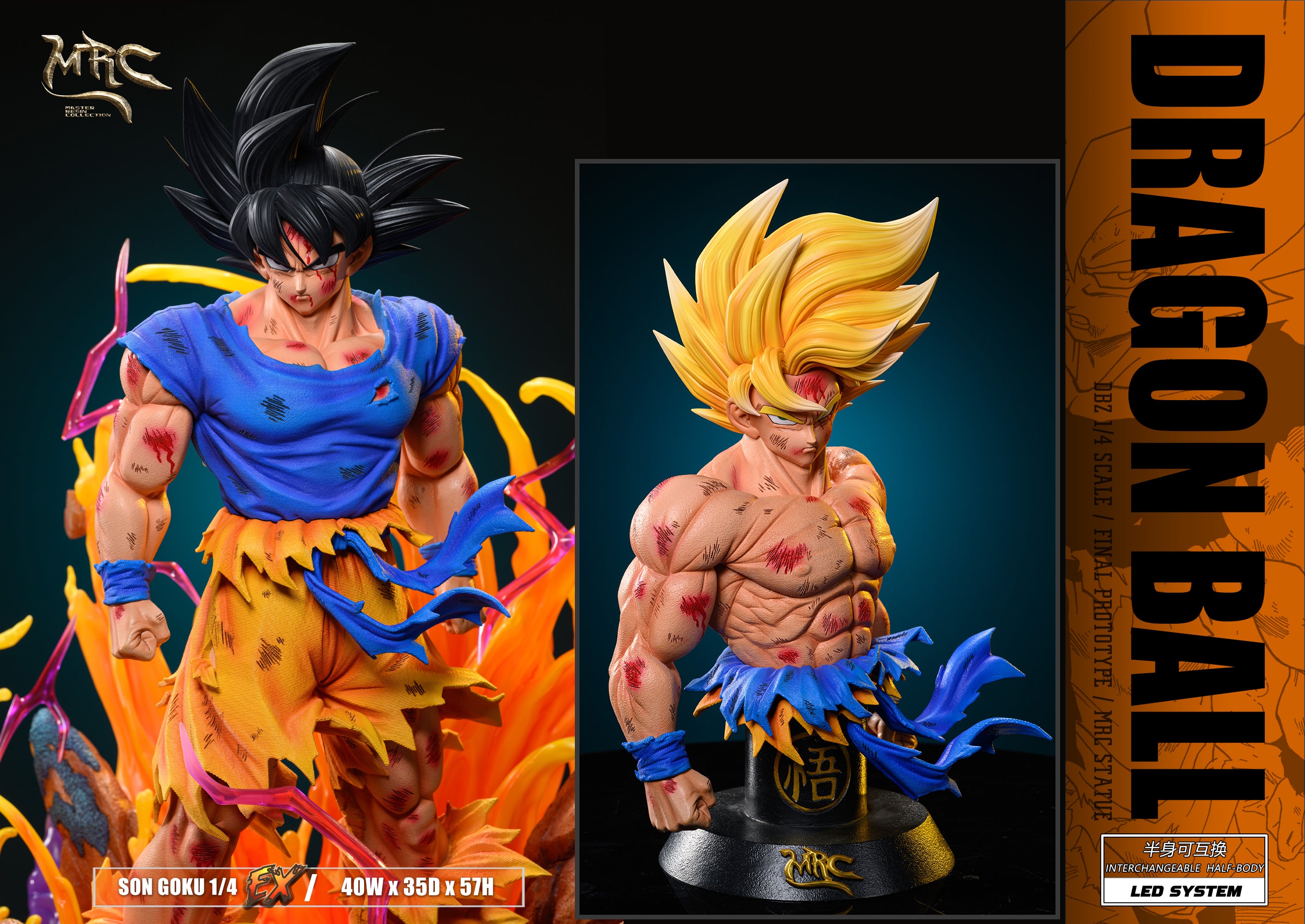 Dragon Ball MRC Studio Goku Namek – ClubHouse Statues
