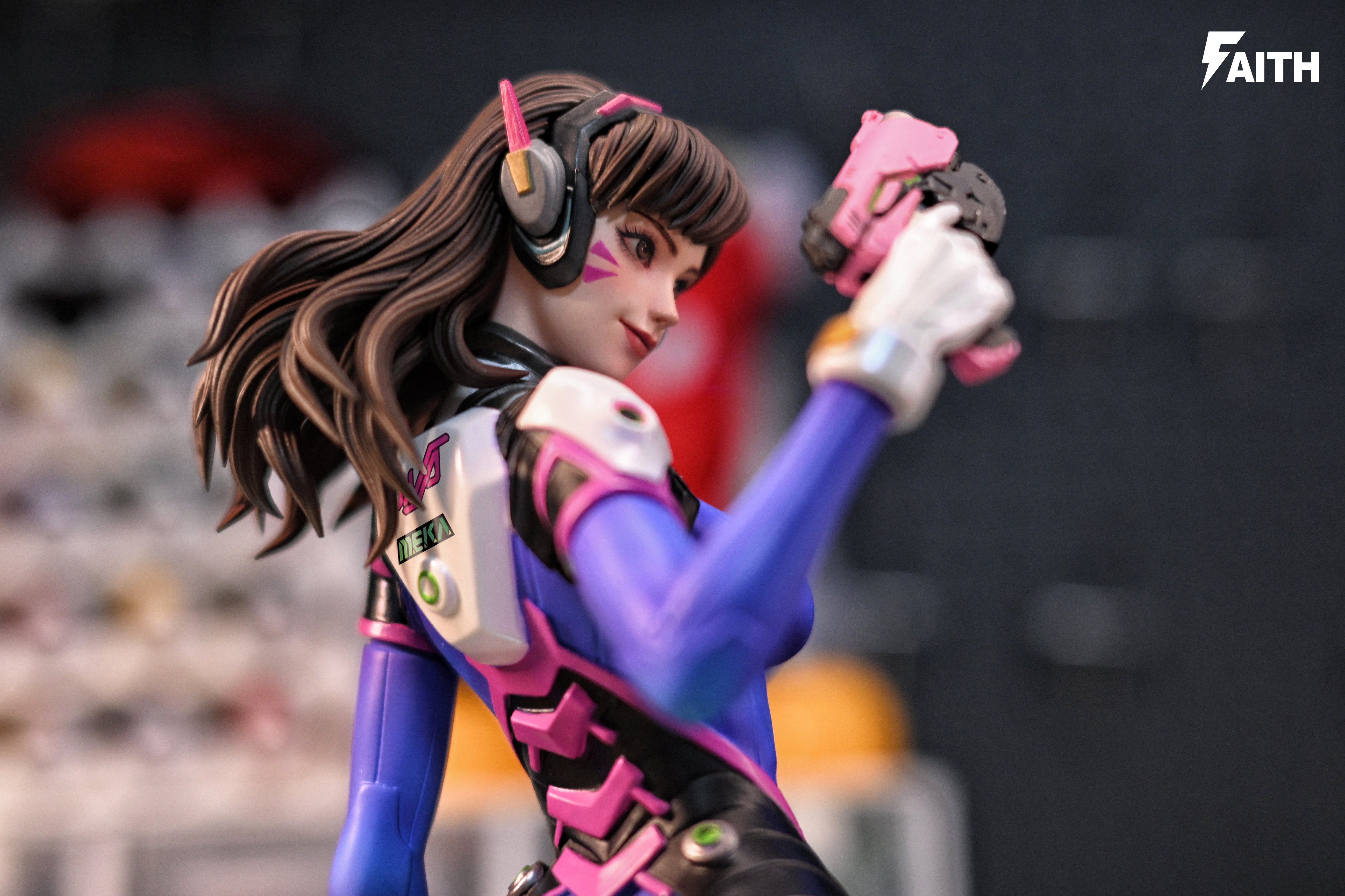Overwatch Faith Studio Dva – ClubHouse Statues
