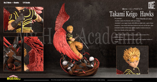 My Hero Academia Heroe Collectibles Hawks Resin Statue - Preorder