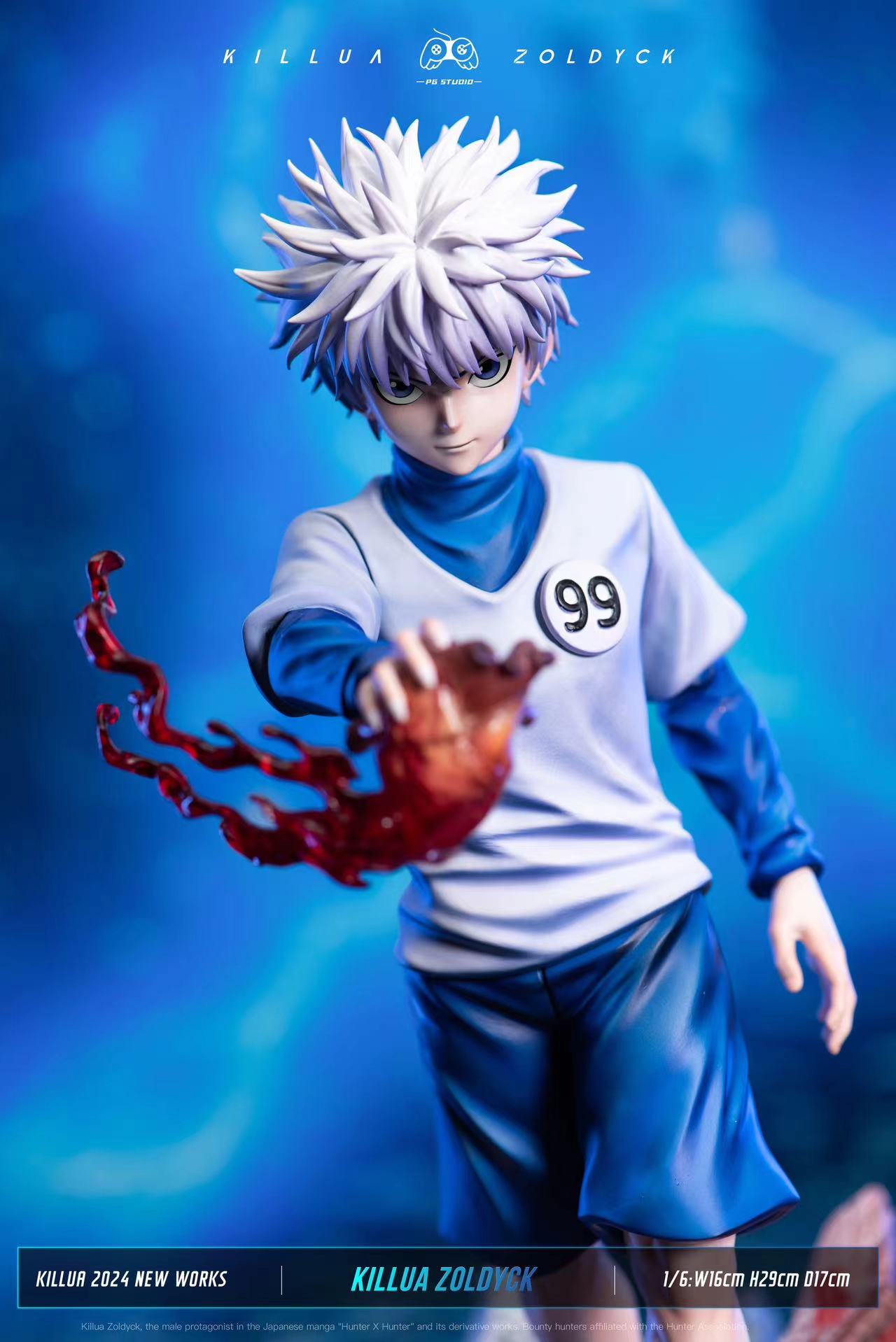 HUNTER×HUNTER Collection No.3 KILLUA HUNTER x HUNTER Trading Card IT#3 No.02 Killua Zoldyck BANDAI