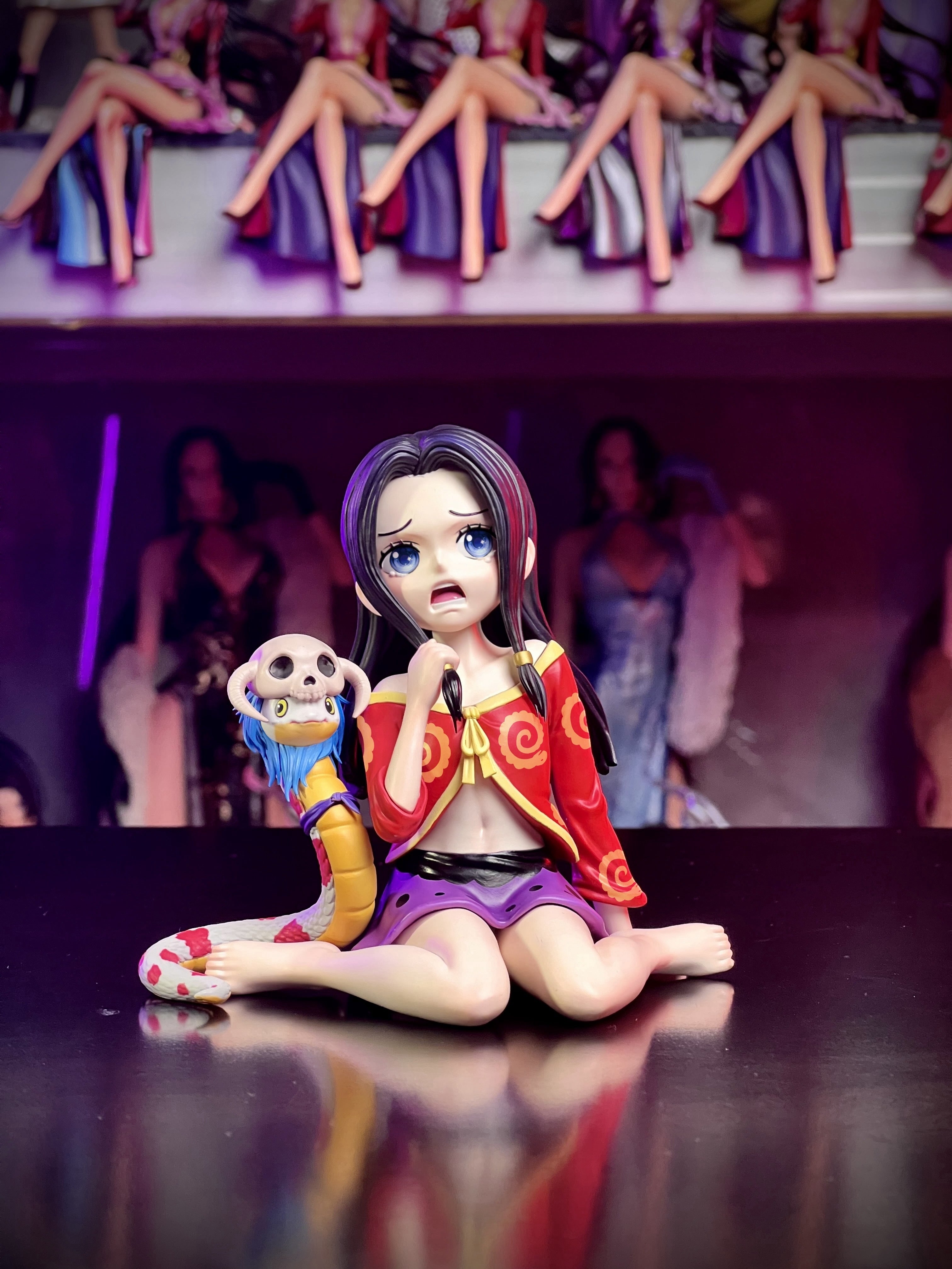 One Piece Super Guai Studio Childhood Boa Hancock Resin
