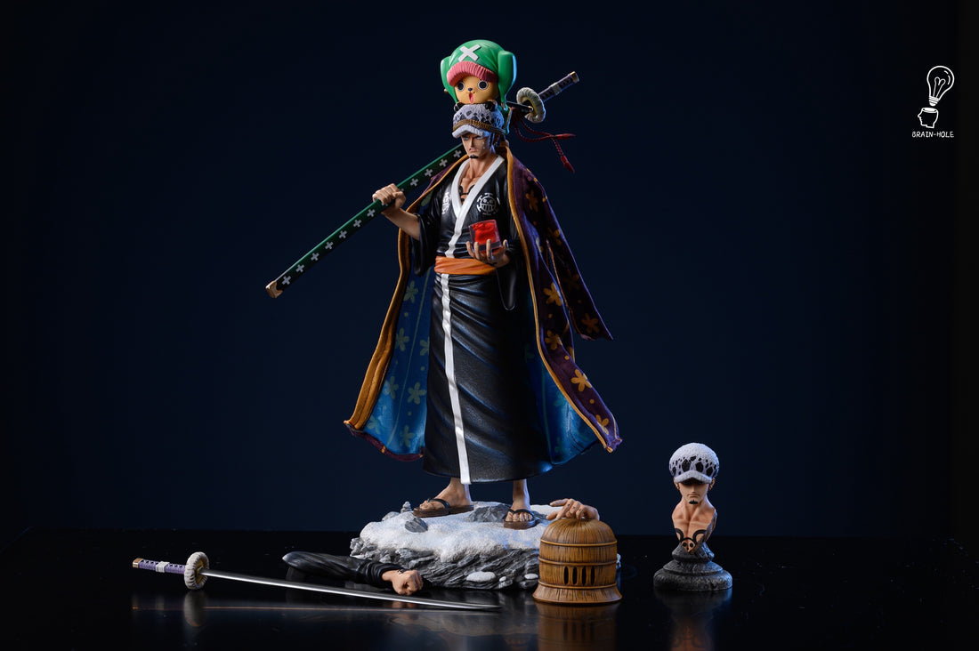 One Piece Brain Hole Studio Law x Chopper Resin Statue