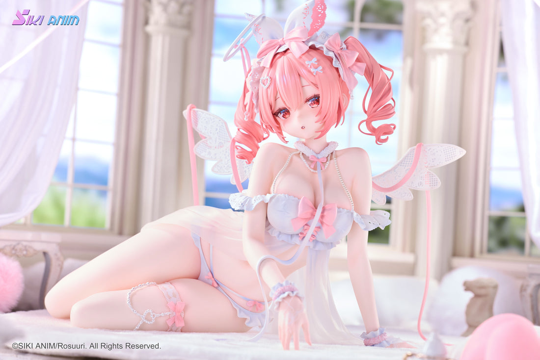 Original SIKI ANIM Studio White Rabbit Rosu Angel