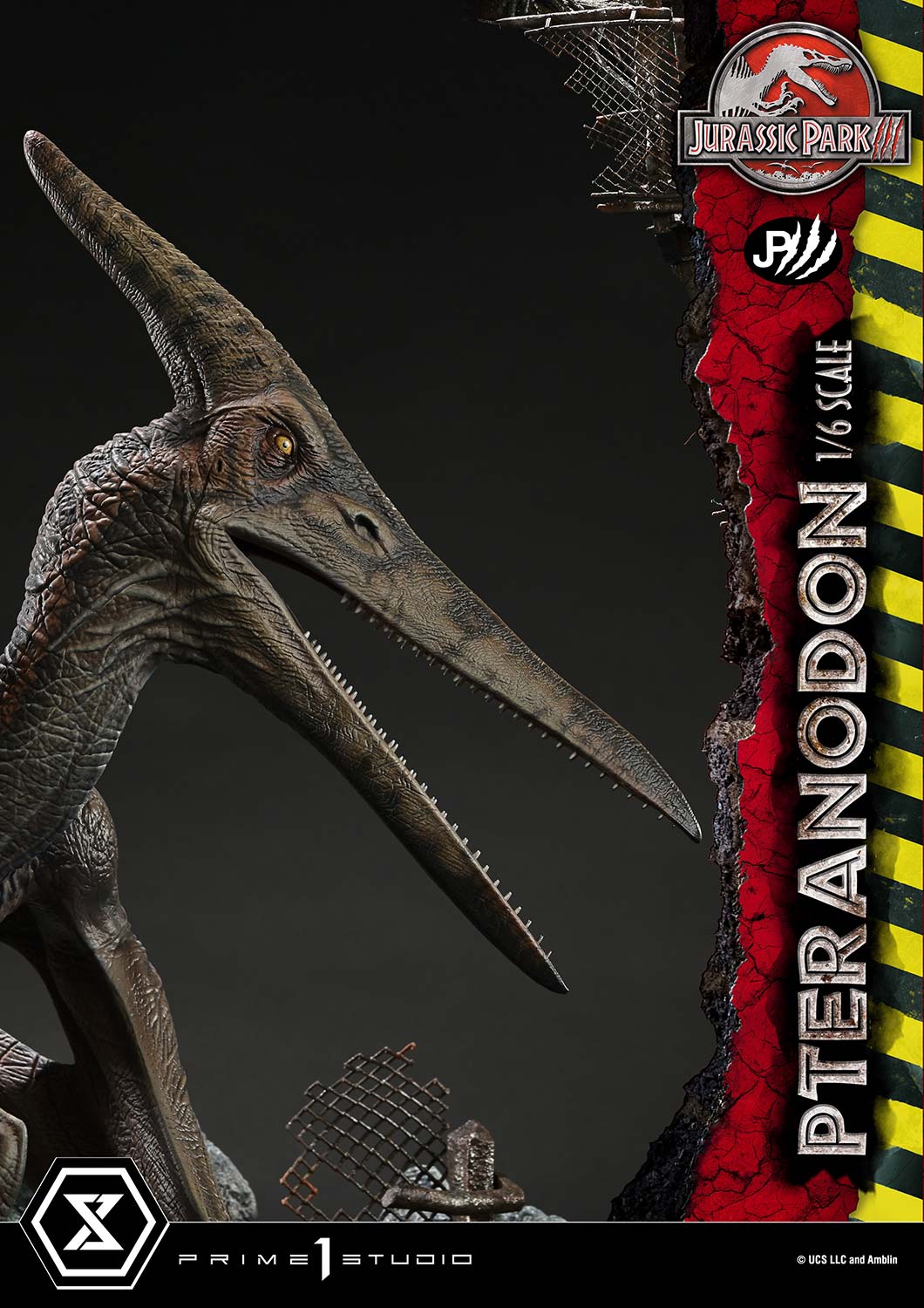 Jurassic Park Prime 1 Studio Pteranodon Licensed – ClubHouse Statues