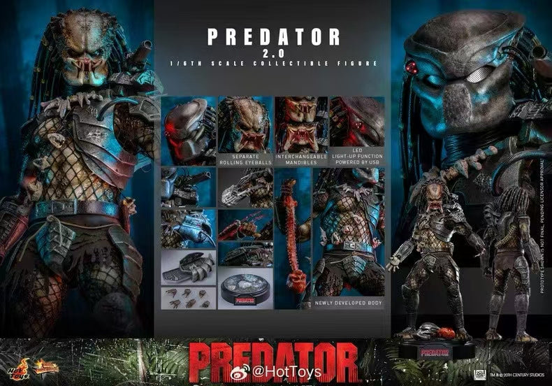 Predator Hot Toys Predator 2.0 MMS816 MMS817 Licensed – ClubHouse